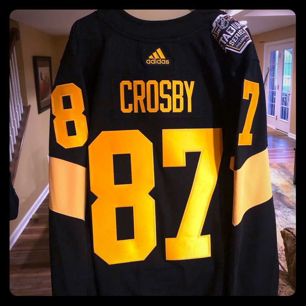 Crosby NHL Penguins Adidas Stadium Series Jersey